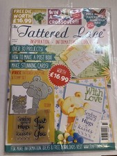 Tattered Lace Magazine Issue 37 With Free Gifts - Teddy Hugs 2 Dies And 2 Stamps