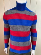 Vintage United Colours of Benetton Wool Roll Neck Turtleneck Polo Neck Jumper