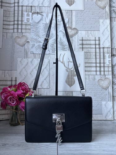 Dkny elissa real black leather - elissa,