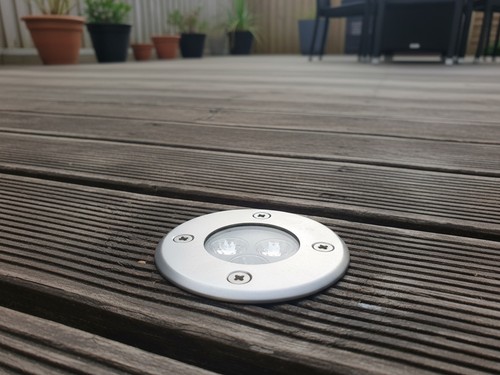 Led ground decking light - in,
