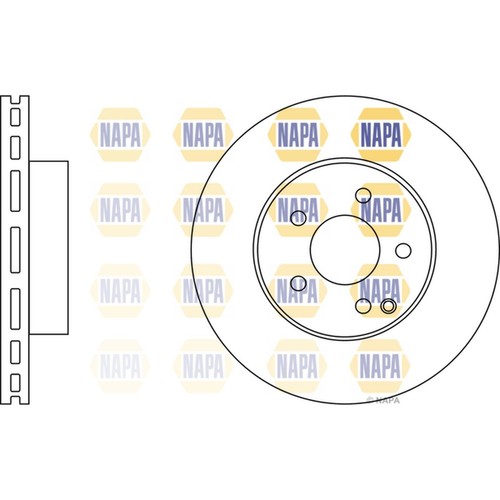 Brake discs vented - brake,