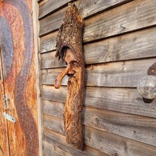 Chainsaw Carved Green Man /