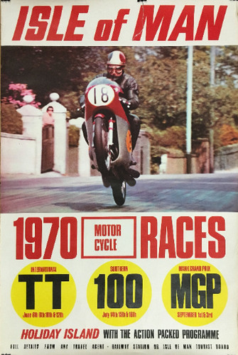 Isle man motorcycle - man, tt