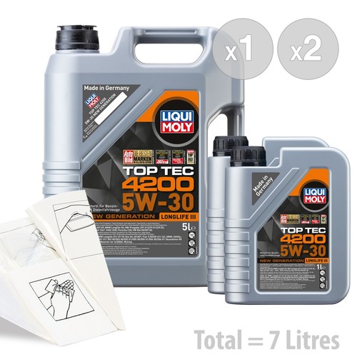 Car engine oil service kit - car,