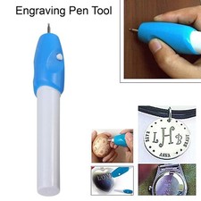 Engraving Etching Pen Hobby Craft Rotary Handheld Tool For Jewellery Metal Glass