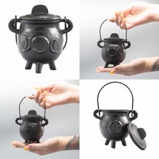 Cast Iron Cauldron Small Black