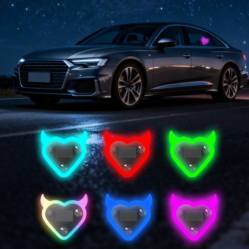 Solar car triangle - car, neon