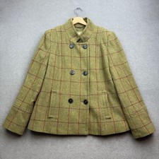 Joules Tweed Jacket UK 14 Wool
