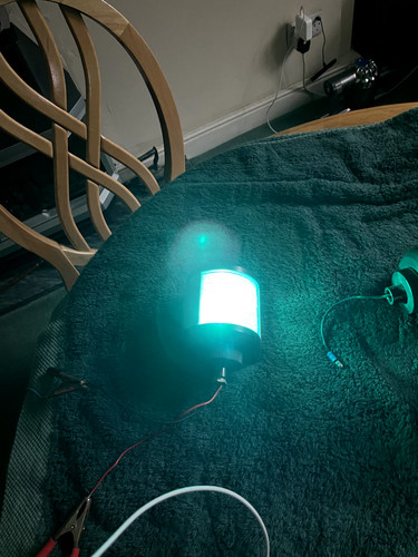 Aqua signal starboard light - signal,
