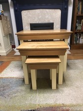 Farmhouse Country Oak Nest Of