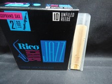 Rico. Jazz Select. Soprano Saxophone Reeds. Single Reeds. Soft to Hard