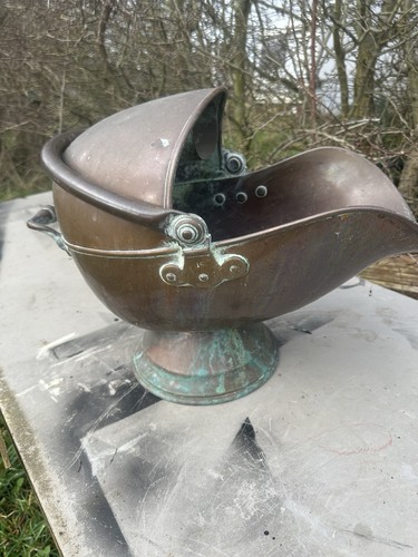 Vintage antique copper coal - vintage,