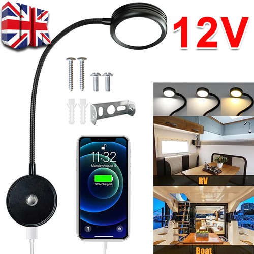 12v led reading light usb - led,
