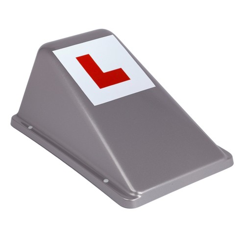 Driving school roof sign - roof, 'l'