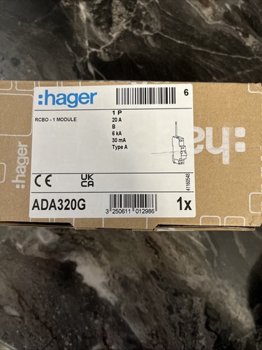 Hager ada320g rcbo type - ada320g, 20a