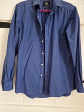 Mens Long Sleeved Shirt Used From SAVILLE ROW  SIZE 16" SLIM FIT