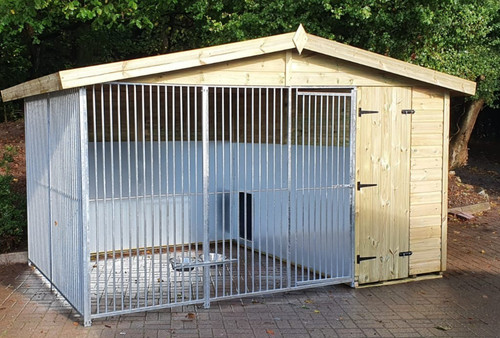 Benchmark outdoor dog kennel - benchmark,