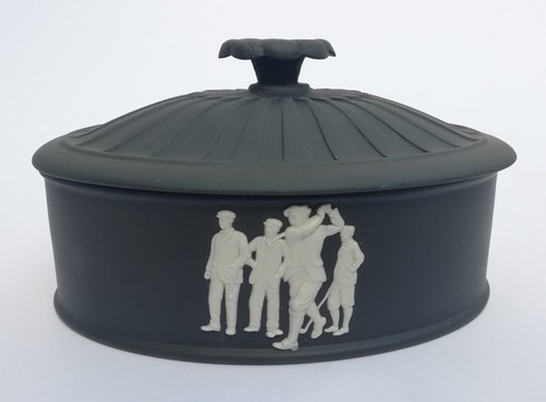 Wedgwood black jasper - wedgwood, trinket
