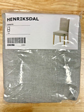Ikea Henriksdal Orrsta  Gray 21” Chair Cover Slipcover ((SET Of 2)) 003.366.77
