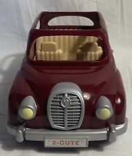 Sylvanian Family Opentop Car, Burgundy, Good Condition 2-Cute