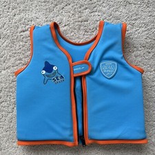 Boys Speedo Swimming Float Vest 2-4 Years 15-20kg blue