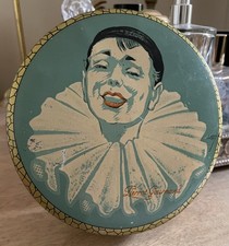 Vintage French Paris Candy Sweets tin Pierrot Gourmand 1930’s Art Deco