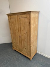 A Superb Victorian Antique/Old Pine 2 Door Multifunctional Cupboard to Wax/Paint