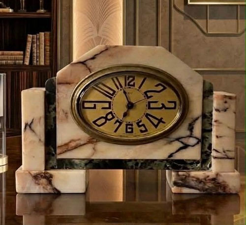 French style art deco mantel - art,