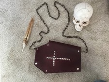 halloween coffin handbag