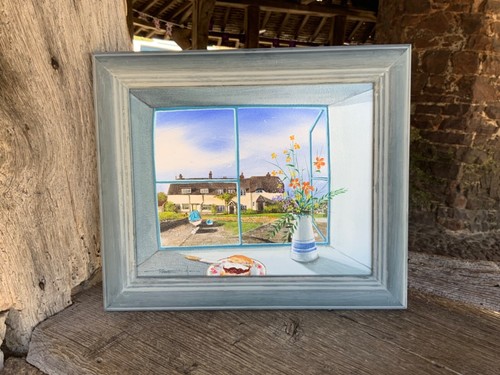 Dale bowen original - framed, oil