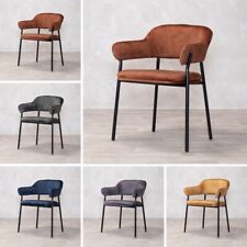 VELVET WATERPROOF COMMERCIAL RESTAURANT DINING CHAIR MULTIPLE COLOURS AVAILABLE