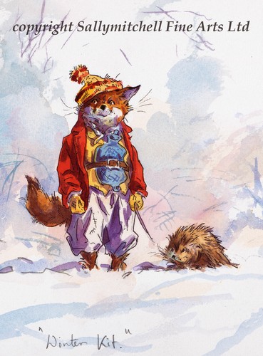 Funny fox christmas - christmas, cards