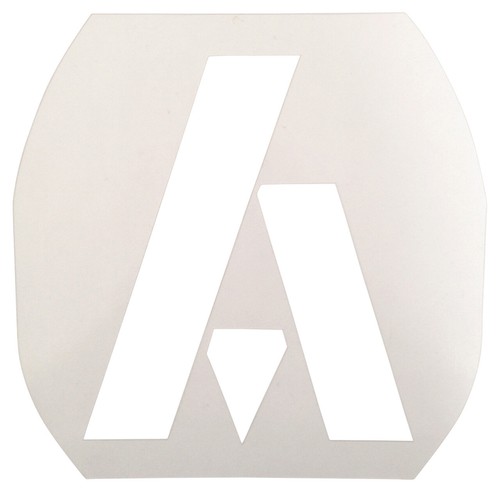 Ashaway badminton stencil - badminton,