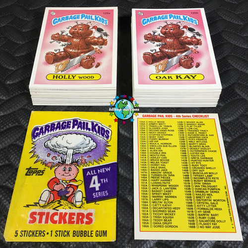 Garbage pail kids 4th series - garbage,