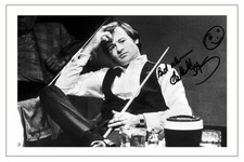 ALEX HIGGINS Signed Autograph