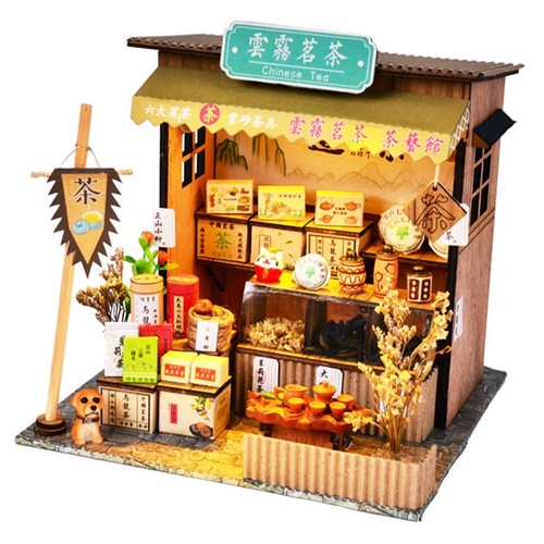 Miniature diy dollhouse - miniature,