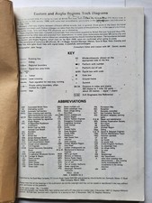BRITISH RAILWAYS BOOK OF EASTERN AND ANGLIA REGIONS TRACK DIAGRAMS AT 31/1/88