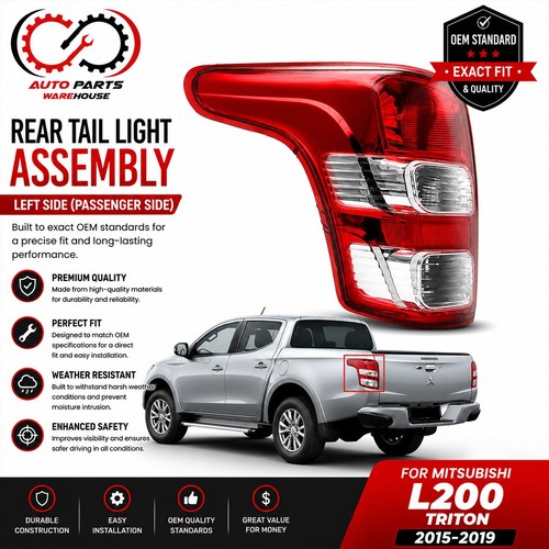 Rear left tail light back - left,