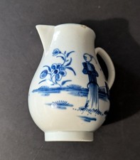 WORCESTER “THE WAITING CHINAMAN” SPARROW BEAK JUG C1770-75