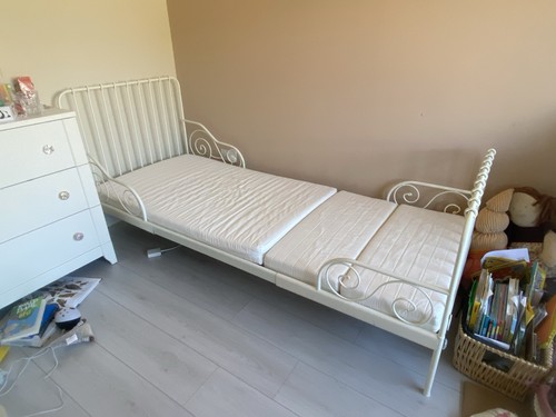 Extendable child girls bed - extendable, child’s