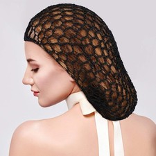 Elastic mesh hair net turban - net,