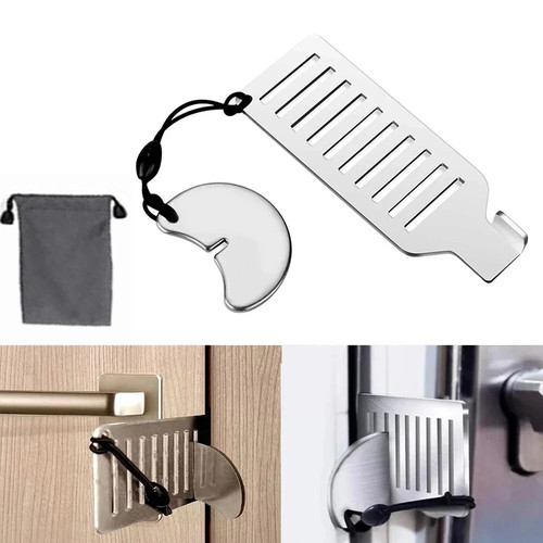 Portable door lock hardware - door,
