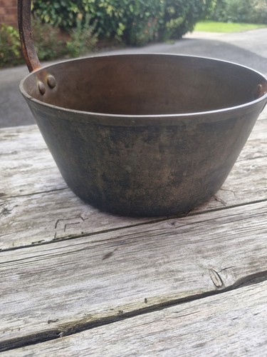 Victorian antique brass jam - antique,
