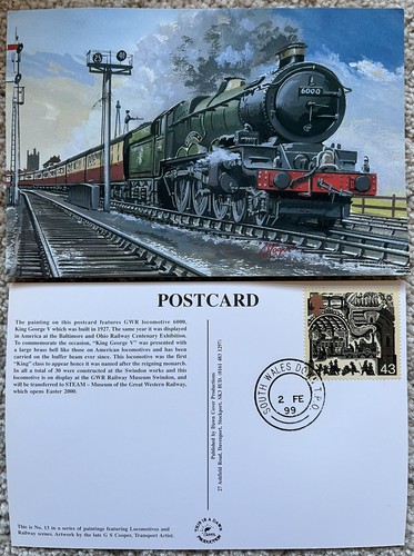 Gwr locomotive 6000 south - gwr,