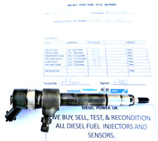 VAUXHALL ASTRA VECTRA ZAFIRA 1.9 CDTI - DIESEL FUEL INJECTOR 0445110165