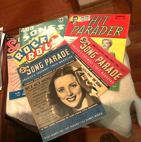 Old music magazines - magazines, 1941-50s