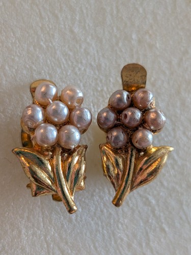 Vintage seed pearl gold - seed,