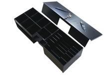 Cash drawer insert, flip top