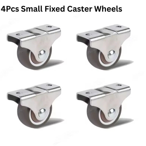 4pcs small fixed - fixed, caster