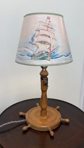 Vtg nautical ship - ship, wheel